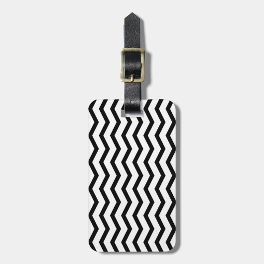 Stylish Chevron Bagagelabel (Voorkant verticaal)