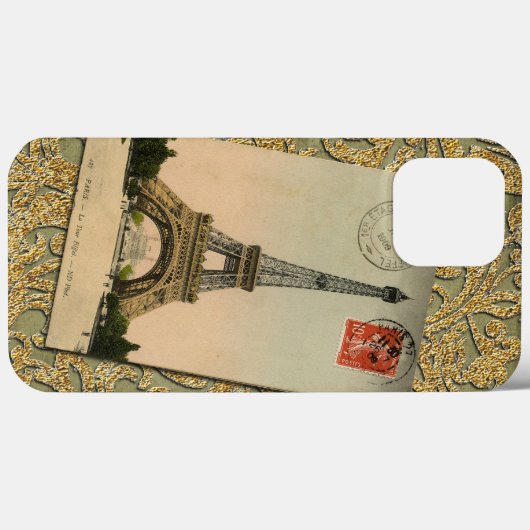 Stylish  Chic Paris Eiffel Tower Frankrijk Case-Mate iPhone Case (Achterkant (horizontaal))