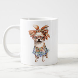 Stylish Chihuahua moms dogs lovers  Extra Grote Beker