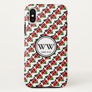 Stylish Christelijk KENYA Monogram iPhone XS Hoesje