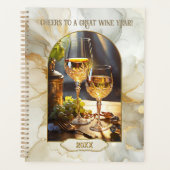 Stylish Classic Wine Planner (Voorkant)