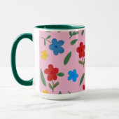 STYLISH COLORFUL FLOWERS PATTERN MOK (Links)