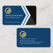Stylish Creative Arrows Business Enterprise Visitekaartje (Voorkant / Achterkant)