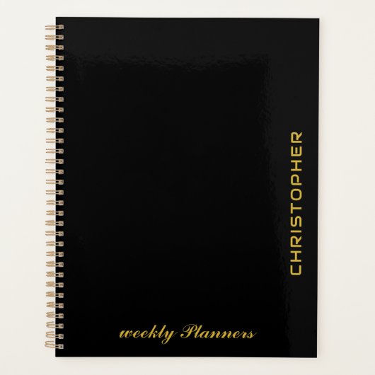 Stylish Custom Text Planner Customizable for You (Devant)