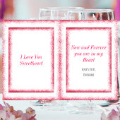 Stylish Cute Love You Valentines Day Holiday Card