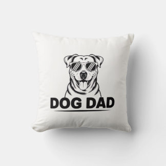 Stylish Dog Dad Tee – Perfect Gift For Dog Lovers Kussen