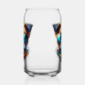 Stylish Dog With Glasses Colorful Modern Pet Art (Droite)