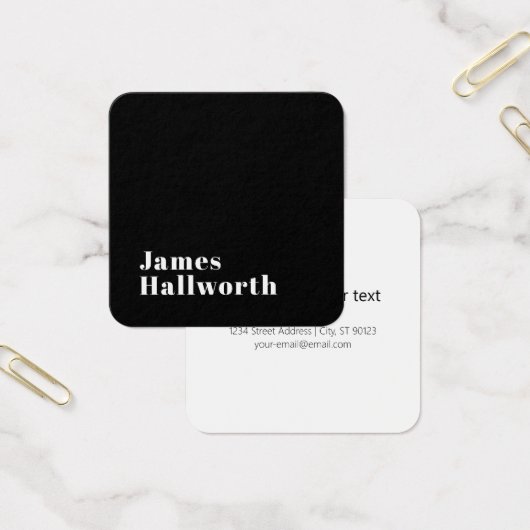 Stylish Editable Retro Modern Name (ou autre texte (Bureau)