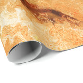 Stylish Faux Burled Walnut  Cadeaupapier (Rol Hoek)