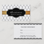 Stylish Fishnet Lace Beauté Salon Rendez-vous (Devant / Derrière)