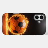 Stylish Football iPhone 16 Plus & coque ipad (Verso (horizontal))