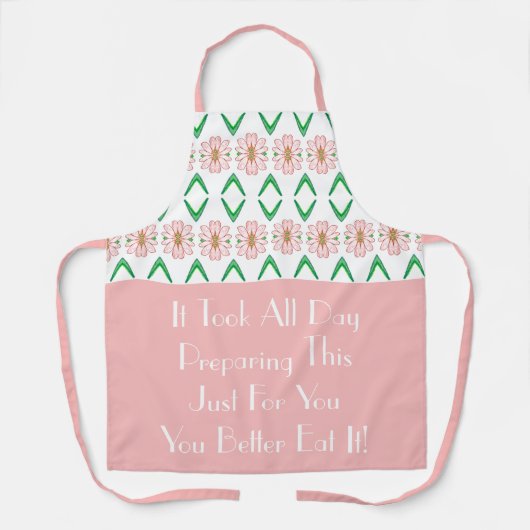 Stylish Funny Pink Schort (Voorkant)
