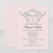 Stylish Grace Occasion religieuse Invitation (Devant / Derrière)