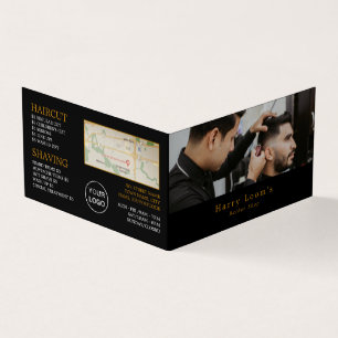 Stylish Hair Cut, Mannen Barbers, Loyalty Card; Visitekaartjes