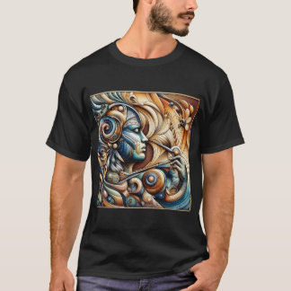 "Stylish Homme's Printed T-Shirt - Graphic tendanc