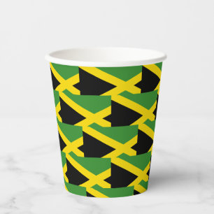 Stylish Jamaica Flag Papieren Bekers