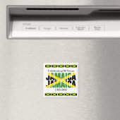Stylish JAMAICA JAMAICA Magnet Magneet (Insitu (Vaatwasser))