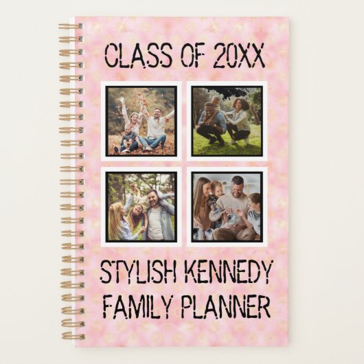 Stylish Kennedy Family Planner - Restez organisé w (Devant)