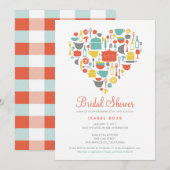 Stylish Kitchen Bridal Shower Kaart (Voorkant / Achterkant)