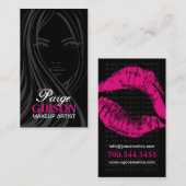 STYLISH MAKEUP ARTIST VISITEKAARTJE (Voorkant / Achterkant)