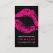 STYLISH MAKEUP ARTIST VISITEKAARTJE (Achterkant)