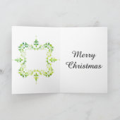 Stylish Merveilleuse carte de Noël petit-fils (Intérieur)