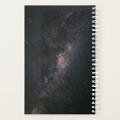 Stylish Milky Way Monogrammed Planner (Achterkant)