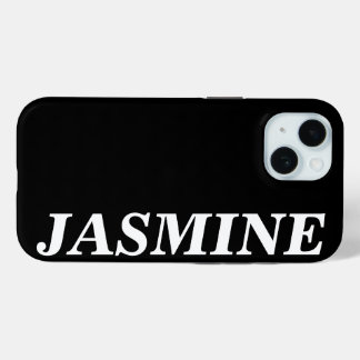 STYLISH MODERN CUSTOM NAME SOLID BLACK COLOUR