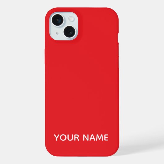 STYLISH MODERN CUSTOMIZED NAME RED COLOUR (Verso)