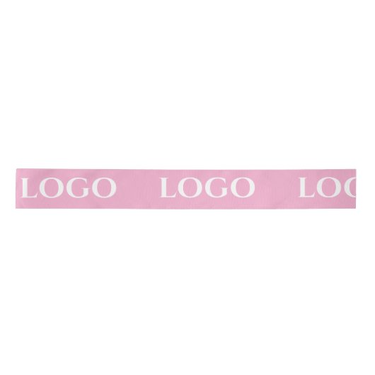 STYLISH MODERN CUSTOMIZED YOUR LOGO MINIMAL PINK LINT (Voorkant)