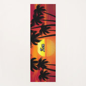 Stylish Modern Minimalist Zen Yogamat (Voorkant)