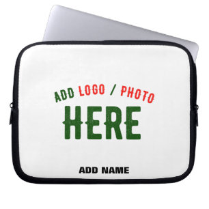STYLISH MODERN WHITE VERIFIEERDE BRAND LAPTOP SLEEVE