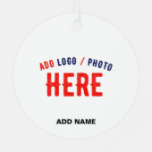 STYLISH MODERN  WHITE VERIFIEERDE BRAND METALEN ORNAMENT (Achterkant)