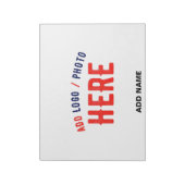 STYLISH MODERN  WHITE VERIFIEERDE BRAND NOTITIEBLOK (Gedraaid)