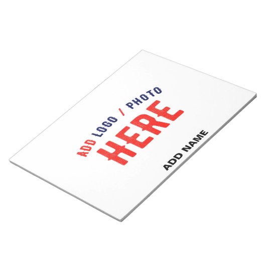 STYLISH MODERN  WHITE VERIFIEERDE BRAND NOTITIEBLOK (Schuin)