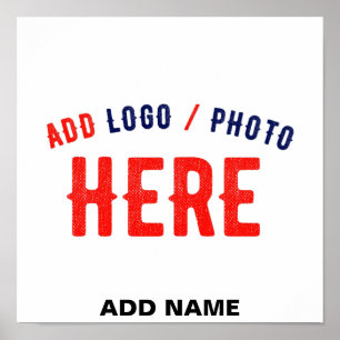 STYLISH MODERN  WHITE VERIFIEERDE BRAND POSTER