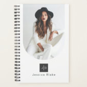 Stylish Modern Woman Entrepreneur Photo Monogram (Devant)