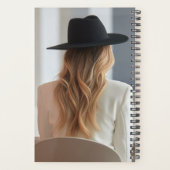 Stylish Modern Woman Entrepreneur Photo Monogram (Dos)