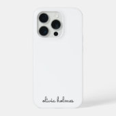 Stylish monogram | Minimaliste moderne (Verso)