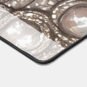 Stylish Muet Rose Or Faux en cuir Rhinestone (Coin)