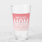 Stylish Ombre Worlds Best Mam Glas (Voorkant)