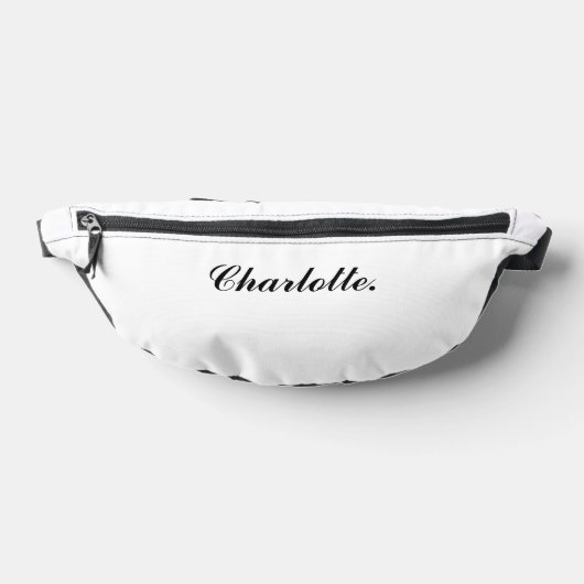 Stylish Personalized Fanny Pack with Your Name (Poser)