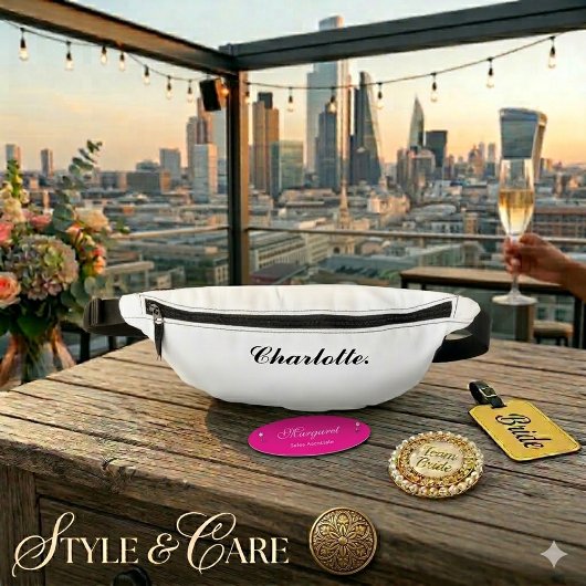 Stylish Personalized Fanny Pack with Your Name