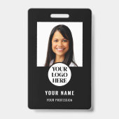 Stylish Photo Employee Black Badge (Avant)