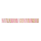 Stylish Pink Gold Abstract Marble Liquid Paint Lint (Voorkant)