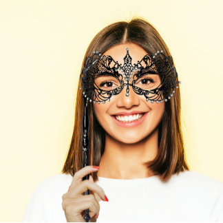 Stylish Portrait of Her Foto Afdruk