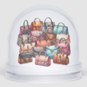 Stylish Purses Snow Globe Chic   Sneeuwbol (Voorkant)