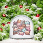 Stylish Purses Snow Globe Chic   Sneeuwbol (Kerstmis)