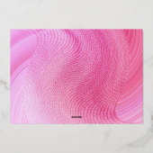 Stylish Rose Sweet 16 Invitation (Verso)