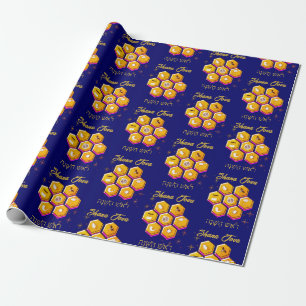 Stylish SHANA TOVA Rosh Hashanah Cadeaupapier